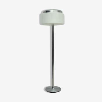 German Chrome & Perpex Floor Lamp, 1970s