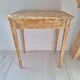 Bureau / Side table / Console in solid wood in Louis-Philippe style