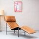 Vintage IKEA Skye Lounger Easy Chair Leather 90s
