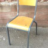 Lot of 15 vintage mullca 510 school chairs