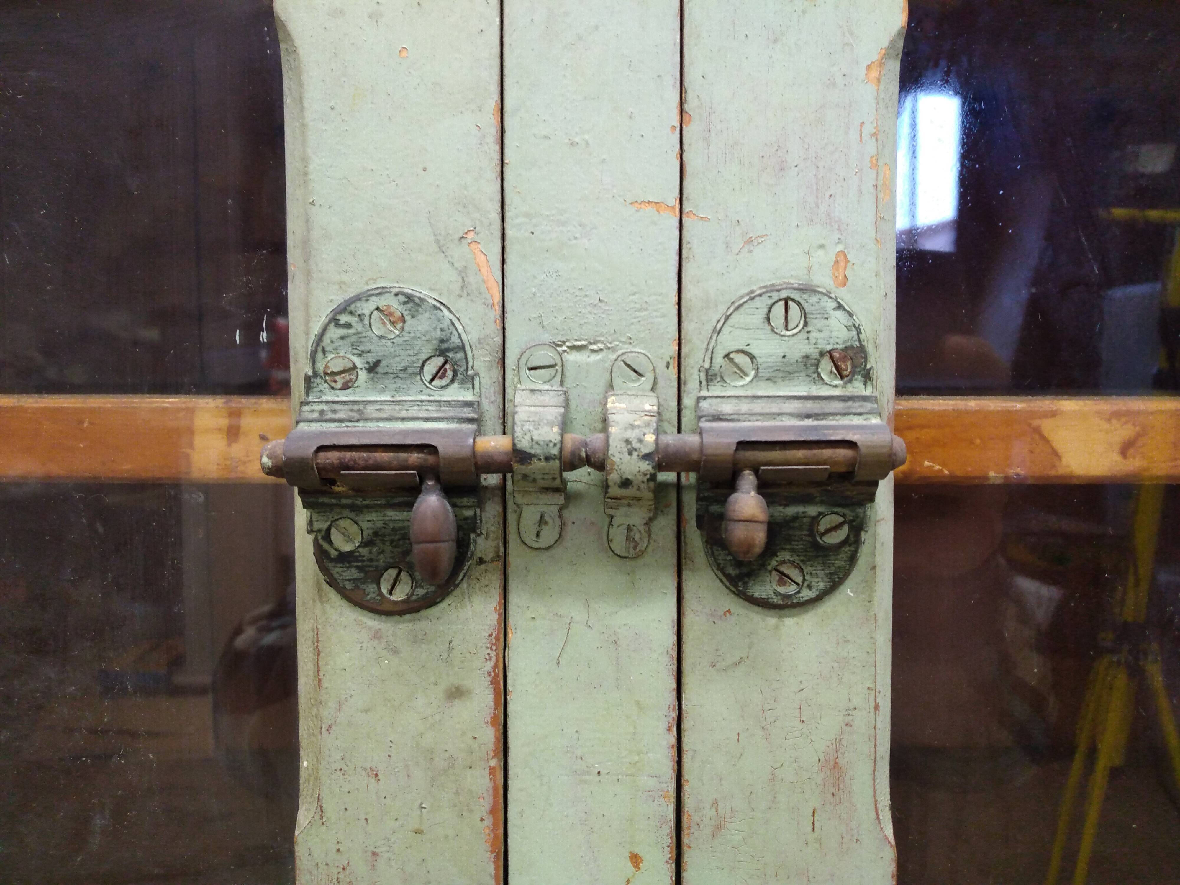 Antique glazed furniture / showcase