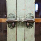 Antique glazed furniture / showcase