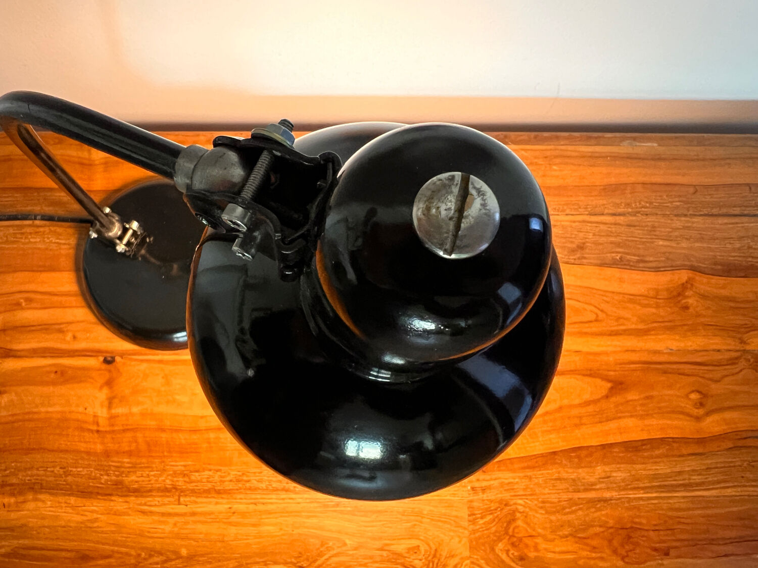 Lampe de bureau Bauhaus, Autriche, années 1940