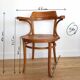 Thonet office chair in 1930s light beech