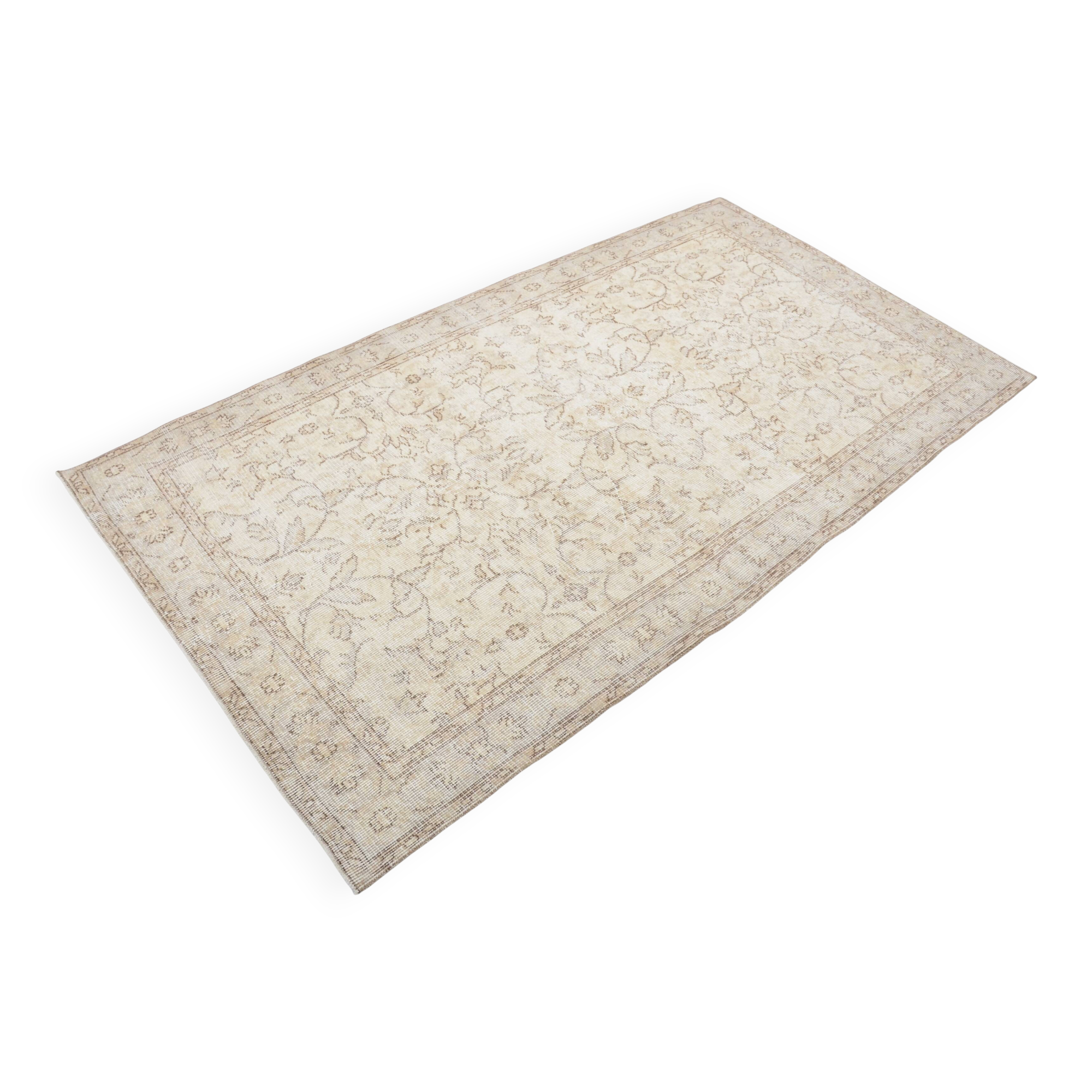 Anatolian Floral Handknotted Rug sku 3344