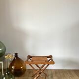 Folding stool in beech wood and mulching years 40-50