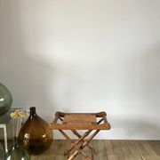 Folding stool in beech wood and mulching years 40-50