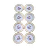 8 hollow plates L'Amandinoise