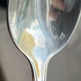 Silver metal cutlery