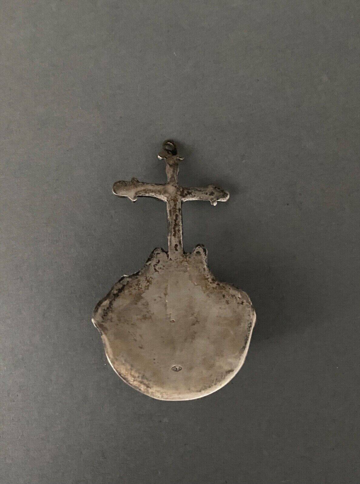Silver stoup with 18th century Calvary decoration