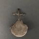 Silver stoup with 18th century Calvary decoration