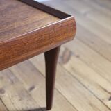 Scandinavian low table vintage teak Bramin 1960