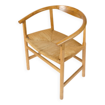 Hans J. Wegner Armchair Model PP201 Made In Oak & Wenge For PP Møbler