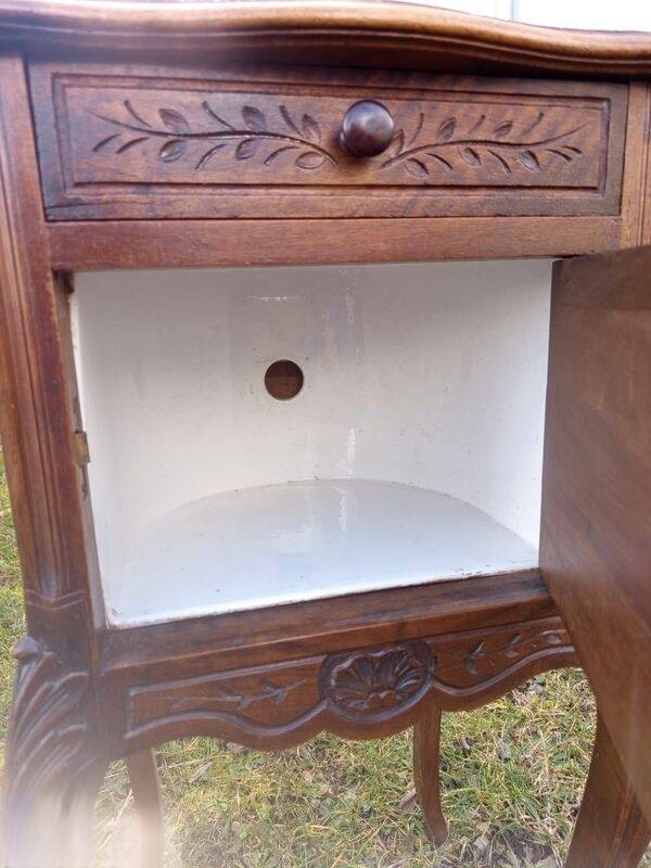 Louis XV style bedside table