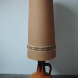 Ceramic foot floor lamp