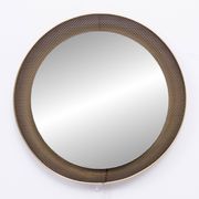 Back cover mirror by Mathieu Matégot for Artimeta, 1950s.