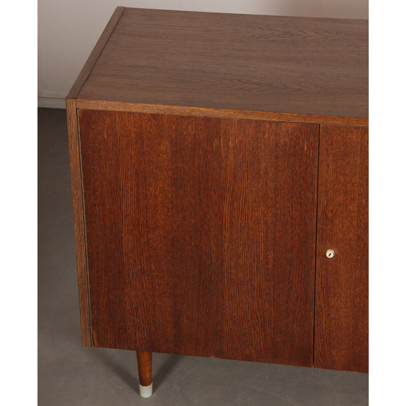 Wooden enfilade produced by drevozpracujici podnik, 1960