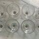 8 verres à vin sur pieds