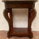 Louis Philippe console in mahogany and veneer XIX century