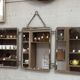 Triptych mirror from the 50's - 60x24cm