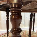 Louis Philippe style oval mahogany dining table