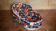Wicker baby basket with mattress (vintage)