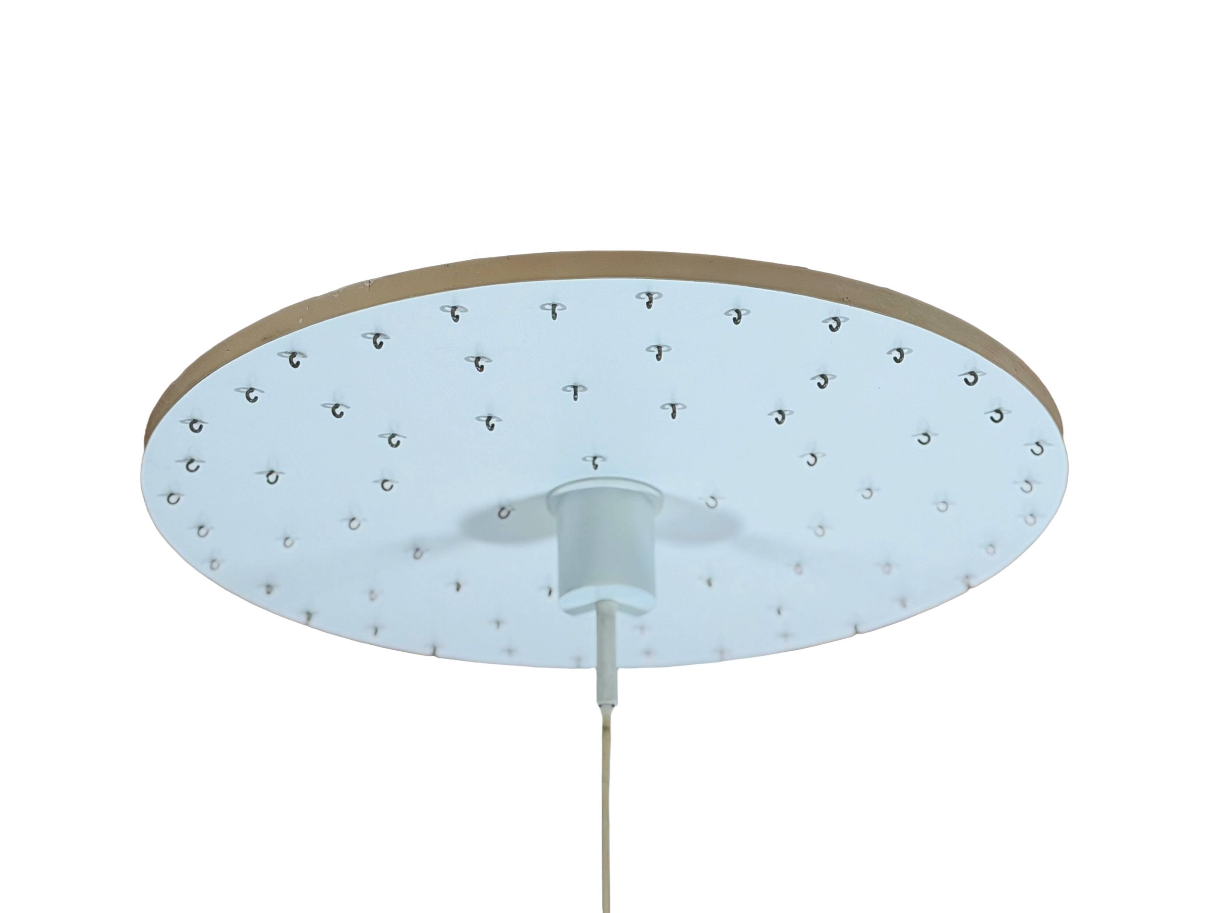 1960s 197070s Tulip Chandelier by J.T. Kalmar for Kalmar Austria