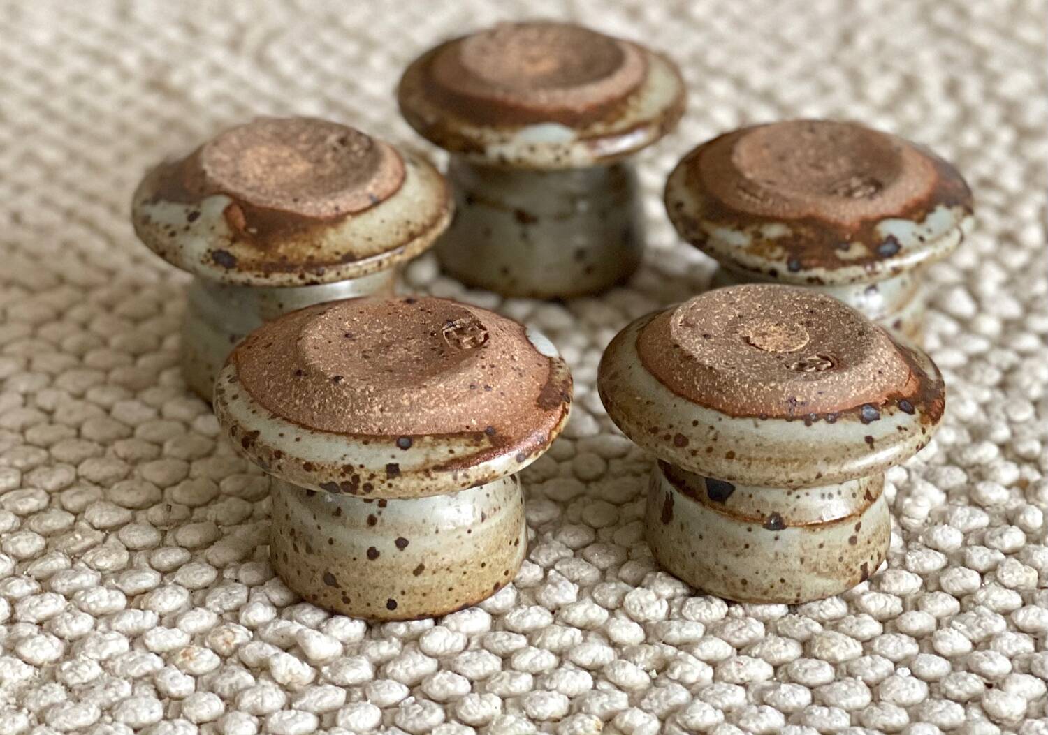 5 Gustave Tiffoche egg cups