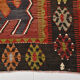 Antique kilim rug 195x133cm