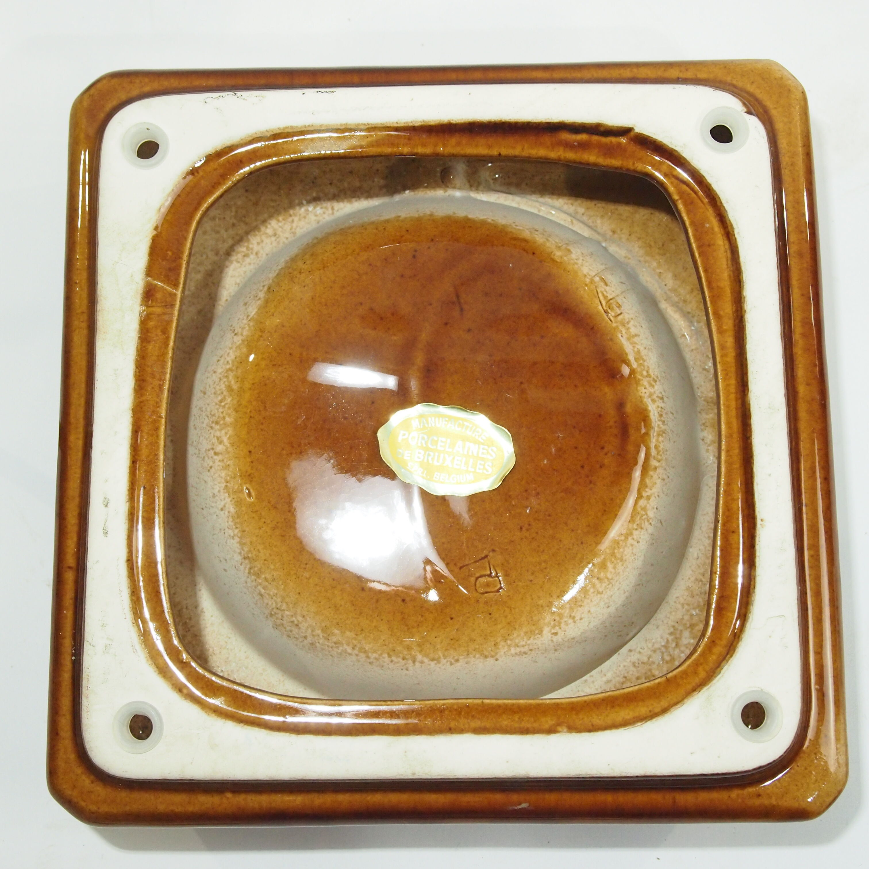 Porcelain vintage ashtray