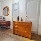 Chest of drawers in blond elm