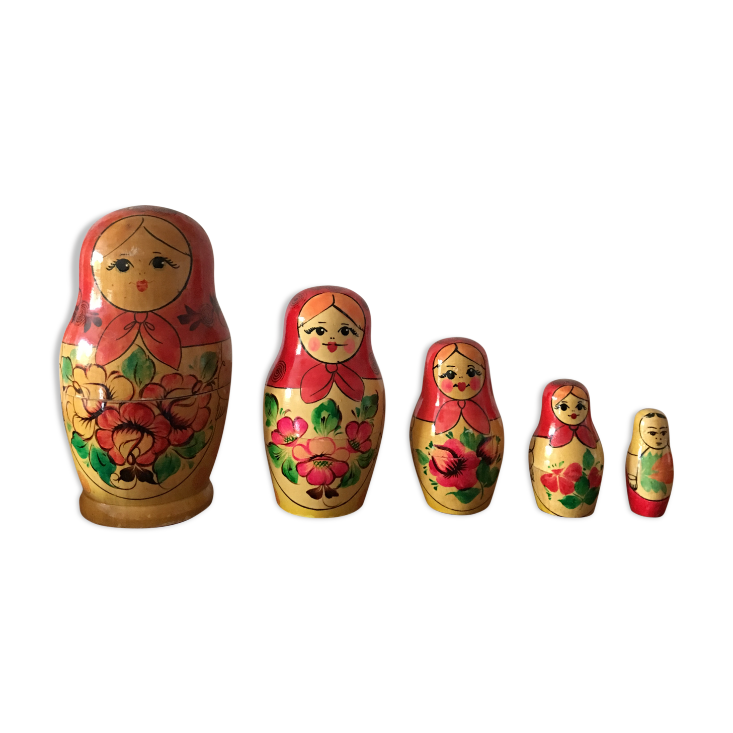 Vintage Russian Matryoshka Dolls