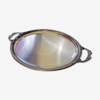 Jean Couzon stainless steel tray 1980