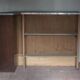 Vintage wooden bar counter