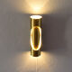 Mid Century Modern Space Age Brass Sconce by Marca SL Spain, 70s