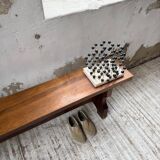 Walnut bench 1900 175cm