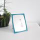 Vintage barber mirror Clément Gaget '' CLE '' Blue plastic - 1900