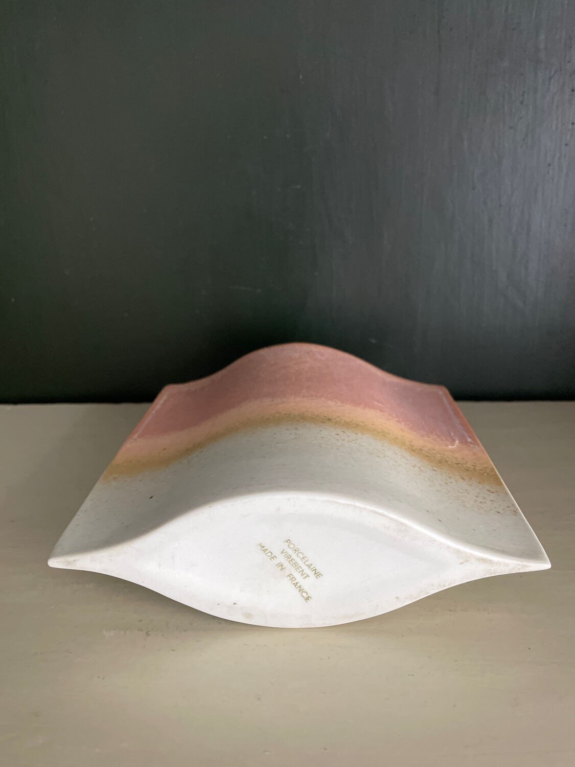 Vase vintage Virebent 1970