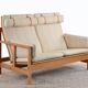 Very beautiful and elegant vintage 2-seater sofa design by Børge Mogensen