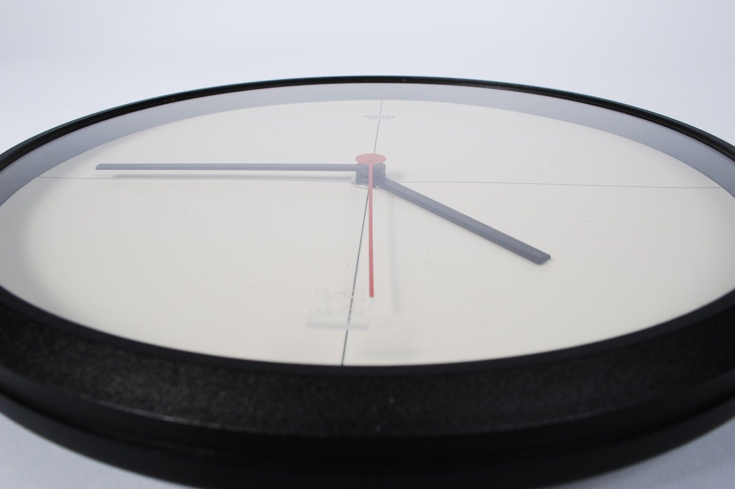 Horloge murale Philips quartz Allemagne de l'ouest des années 80