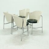 Set of 4 Brobon Dining chairs by Abe Bonnema & Floris van den Broecke 1990s