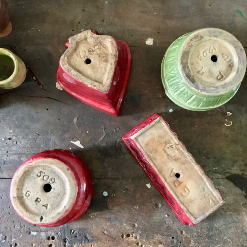 Ceramic pots for plants