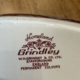 Pot à lait faïence anglaise Grindley Homeland