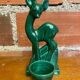 Antique Art Deco Doe Figurine ST CLÉMENT Ceramic Lemanceau Vintage