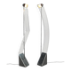 Set of post modern lamps, 1980s