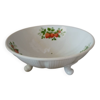 Porcelain fruit bowl/drainer