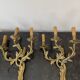 Paire d’appliques en bronze ciselé