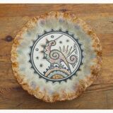 Faience Quimper plate signed Paul Fouillen