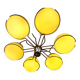 Italian Targetti Sankey chandelier from the 70s