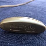 French Louis XV Style Table Lamp: Cream Hexagon Shade, Gold Trim